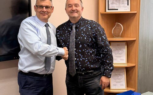 Prof. Martin Straka z wizytą w Instytucie Nauk o Zarządzaniu i Jakości