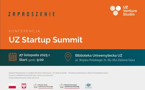 UZ Startup Summit – 27 listopada 2025