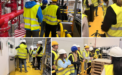 Wizyta studyjna w centrum dystrybucji...