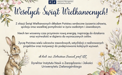 Wesołych Świąt Wielkanocnych!