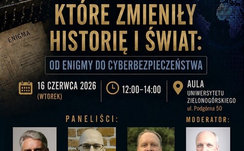 Szyfry, które zmieniły historię i świat – zapraszamy na panel dyskusyjny!